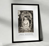 Paul Gauguin - Buddha, from the Suite of Late Wood-Block Prints 1898-1899