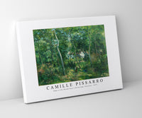 Camille  Pissarro - Edge of the Woods Near L'Hermitage, Pontoise 1879
