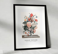 Johan Teyler - Flowers in a glass vase (1688-1698)