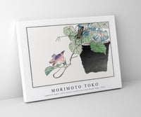 Morimoto Toko - Japanese paper-cutter beetle illustration from Churui Gafu (1910)