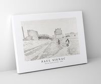 Paul Signac - The Gas Tanks at Clichy (1886)