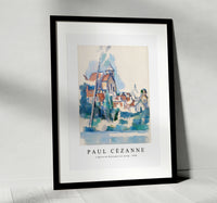 Paul Cezanne - Church at Montigny-sur-Loing (L'Église de Montigny-sur-Loing) 1898