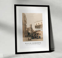 David roberts - Bazaar of the coppersmiths Cairo-1796-1864