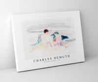 charles demuth - Two Women and Boats-1916