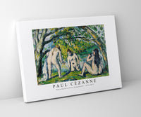 Paul Cezanne - Three Bathers (Trois baigneuses) 1876-1877