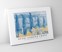 Henri Edmond Cross - The Promenade; Landscape with Cypresses 1897