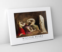 William Blake - Witch of Endor raising the spirit of Samuel 1752-1827