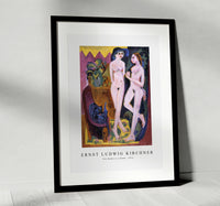 Ernst Ludwig Kirchner - Two Nudes in a Room 1914