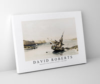 David roberts - Approach to the Fortress of Ibrim-1796-1864