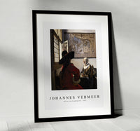 Johannes Vermeer - Officer and Laughing Girl 1657