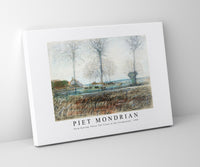 Piet Mondrian - Farm Setting, Three Tall Trees in the Foreground 1907