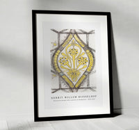 Gerrit Willem Dijsselhof - Decorative design with a pattern of dandelions 1876-1924