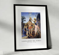 Leonardo Da Vinci - Baptism of Christ 1470-1480
