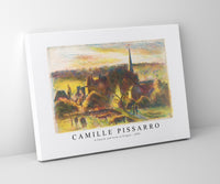 Camille Pissarro - A Church and Farm at Éragny 1890