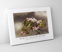 Martin Johnson Heade - Hummingbird and Apple Blossoms (1875)