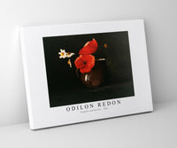 Odilon Redon - Poppies and Daisies 1867