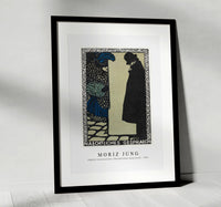 Moriz Jung - Nightly Conversations (Naechtliches Gespraech) (1907)