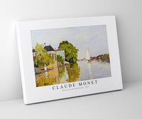 Claude Monet - Houses on the Achterzaan 1871