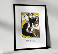 Moriz Jung - Viennese Café In the Little Café (Wiener Café Im Tschecherl) (1911)