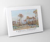 Camille Pissarro - The Road to Versailles, Louveciennes Morning Frost 1871