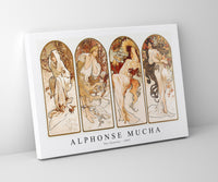 Alphonse Mucha - The Seasons 1897