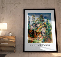 Paul Cezanne - Rocks and Trees (Rochers et arbres) 1904