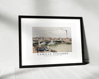 Camille Pissarro - Morning, An Overcast Day, Rouen 1896