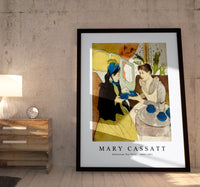 Mary Cassatt - Afternoon Tea Party 1890-1891