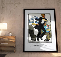 Moriz Jung - Viennese Café Carambole (Wiener Café Carabol) (1911)