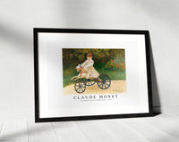 Claude Monet - Jean Monet on His Hobby Horse 1872