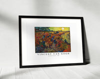 Vincent Van Gogh - The Red Vineyard 1888