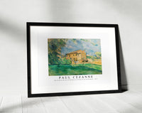 Paul Cezanne - The Farm at the Jas de Bouffan (La Ferme au Jas de Bouffan) 1877