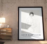 Goyo Hashiguchi - Two studies of a seated nude during early 20th century