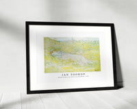 Jan Toorop - Woman Lying in the Dunes near Noordwijk (1902)