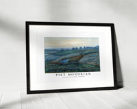 Piet Mondrian - Landscape near Arnhem 1900-1901