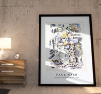 Paul Nash - Design for Urne Buriall–Ghosts, (1932)