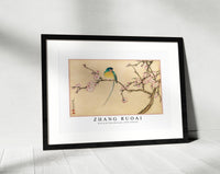 Zhang Ruoai - Bird with Plum Blossoms (18th Century)