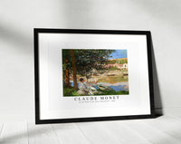 Claude Monet - On the Bank of the Seine, Bennecourt 1868