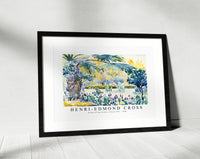 Henri Edmond Cross - Garden of the Painter at Saint Clair 1908