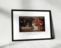 Sir Edward Burne Jones - Cupid and Psyche - Palace Green Murals - Psyche receiving the Casket from Proserpine (1881)