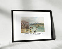 Camille Pissarro - The Louvre, Afternoon, Rainy Weather 1900