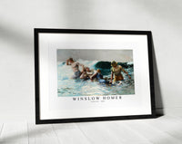 winslow homer - Undertow-1886