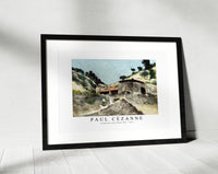 Paul Cezanne - Landscape with Water Mill 1871