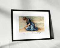 Sir Edward Burne Jones - The Briar Rose Series - Study for 'The Garden Court' (1890)