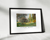 Claude Monet - The Parc Monceau 1876