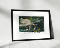 winslow homer - Deer Drinking-1892