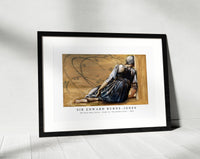 Sir Edward Burne Jones - The Briar Rose Series - Study for 'The Garden Court' (1891)