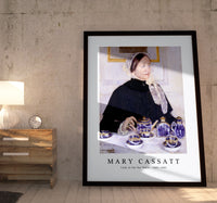 Mary Cassatt - Lady at the Tea Table 1883-1885