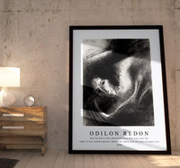 Odilon Redon - And the Devil That Deceived Them Was Cast Into the Lake of Fire and Brimstone, Where the Beast and the False Prophet Are 1899