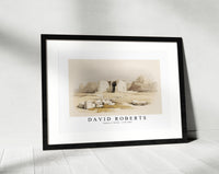 David Roberts - Temple of Taffeh-1796-1864